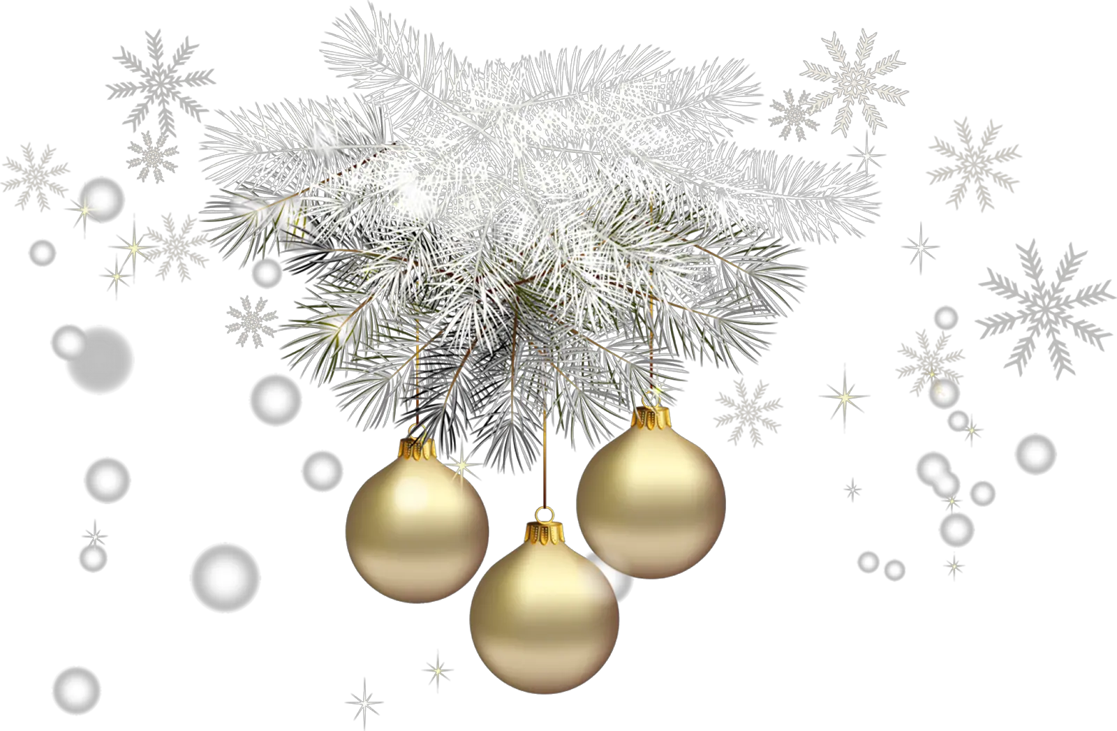 Gold Christmas Ornament Png Gold Christmas Decorations Png