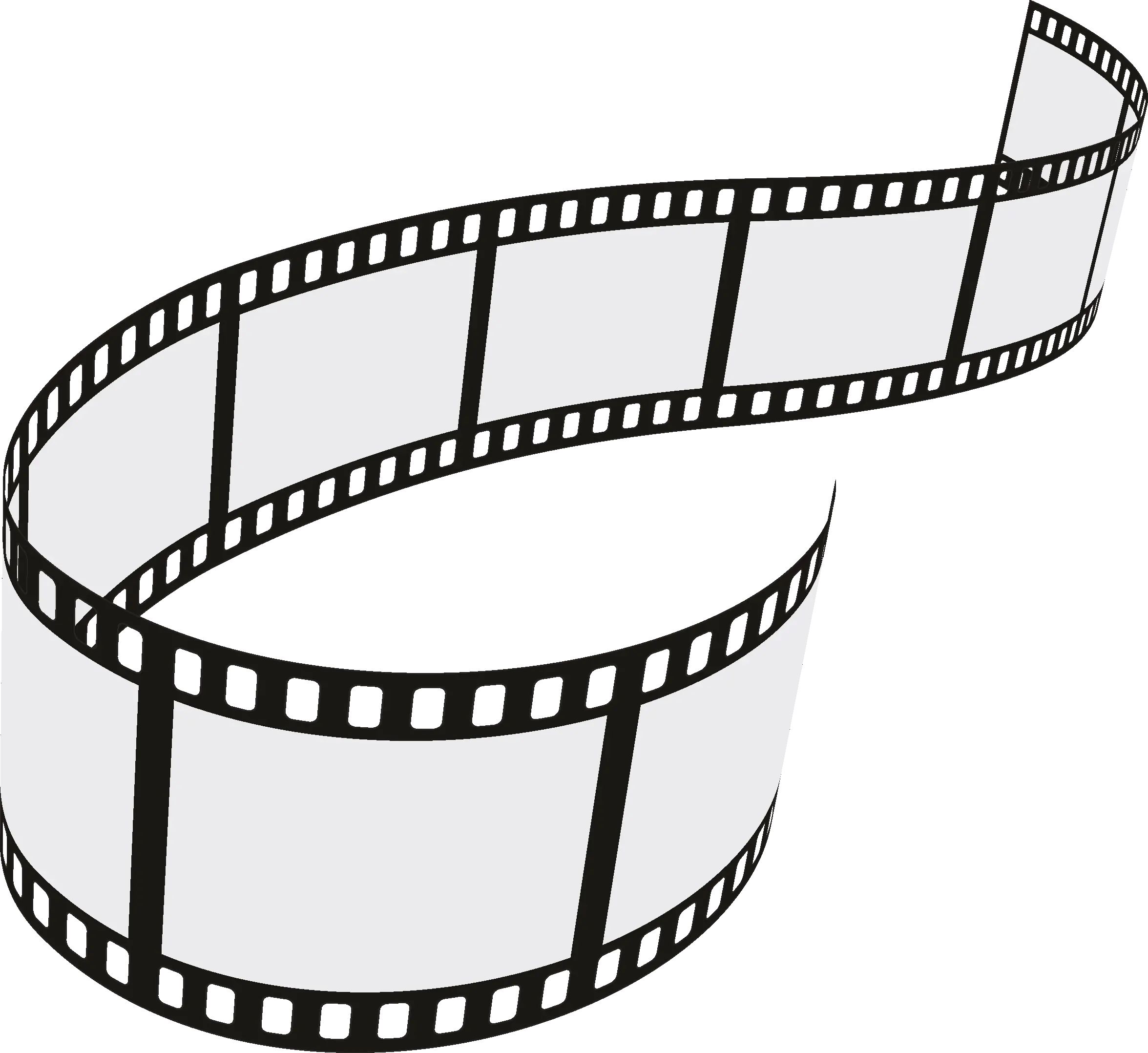 Transparent Film Reel Png Film Strip Clipart Png