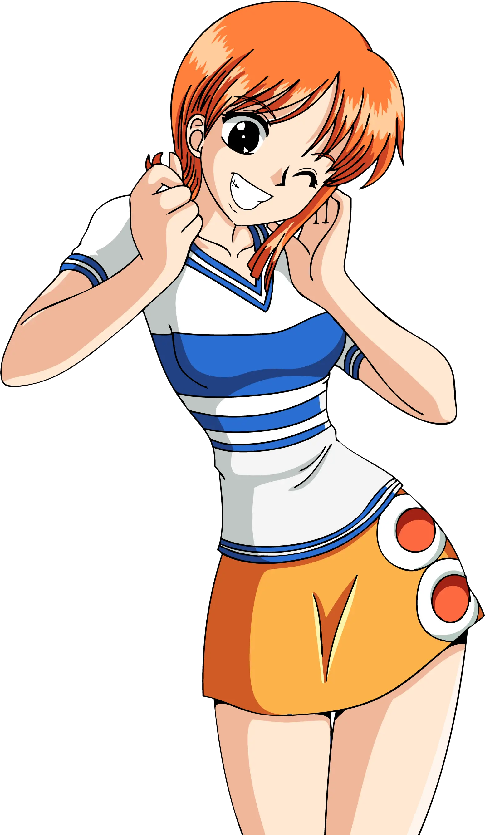 Nami Early One Piece Clipart