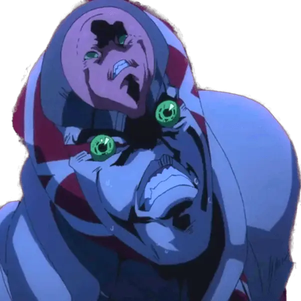 Crimson Sad Discord Emoji King Crimson Face Jojo