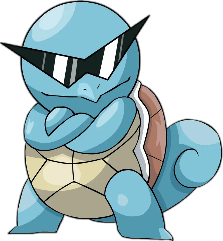 squirtle pokemon Pokemon Squirtle With Glasses