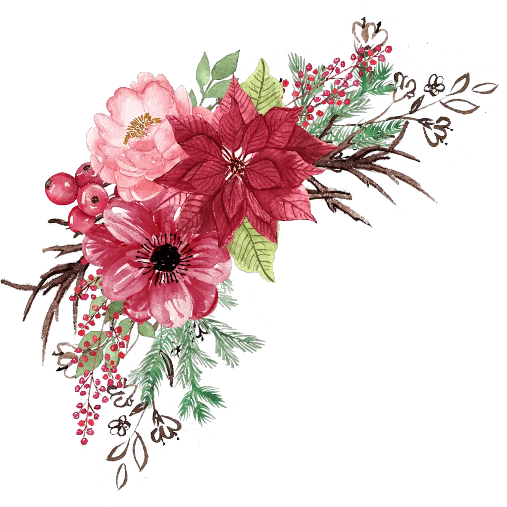 Watercolor Flowers Free Matting Vector Free Download Watercolor Floral Clipart Png