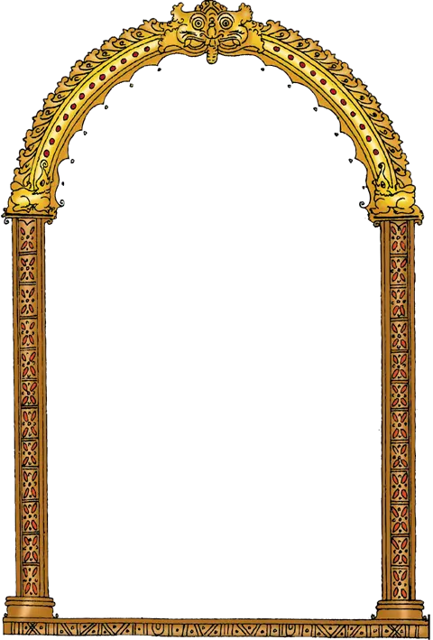 God Photo Frame Png