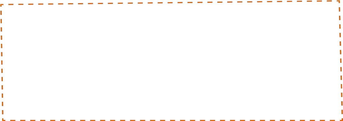 Transparent Dashed Line Png Orange