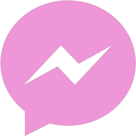 Pink Messenger Icon Png Message Us On Facebook