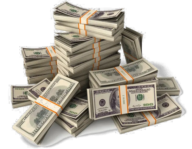 Transparent Cash Transparent Png 1 Million Dollars Png