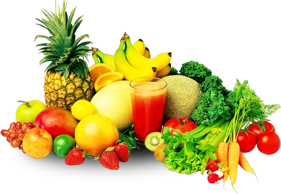 Fruitsamp Vegetables Fruits And Vegetables Pictures Png