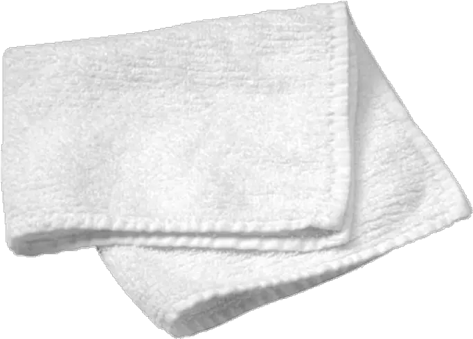 Facial Towels-white 30 X14 White Face Towel Png