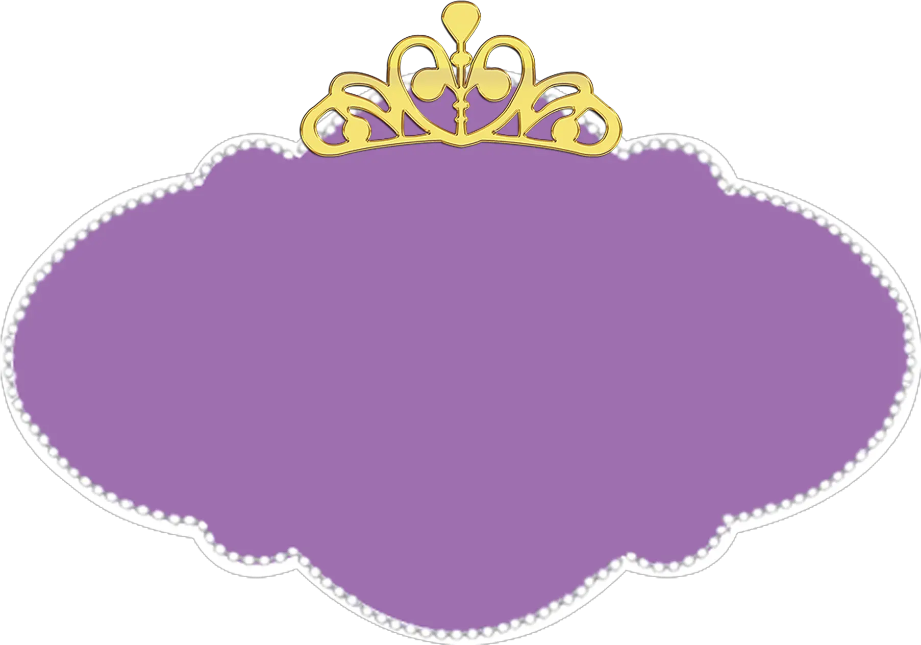 Kit Completo Digital Princesa Sofia The First Logo Blank