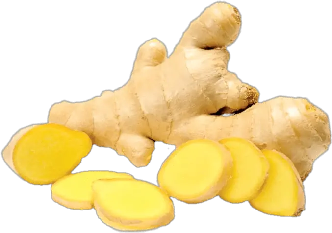 Sliced Ginger Luya Ginger Zingiber Officinale