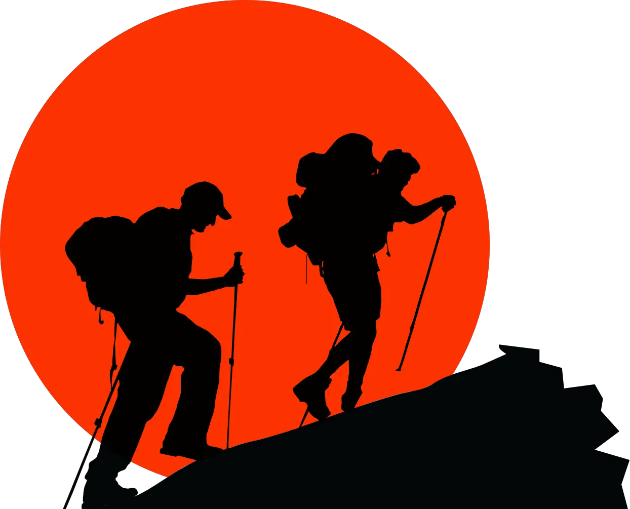 Vector Graphics Royalty-free Climbing Illustration Hiking Png