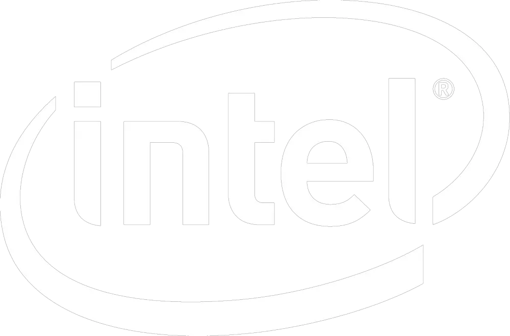 Intel-logo Intel Logo Blanco