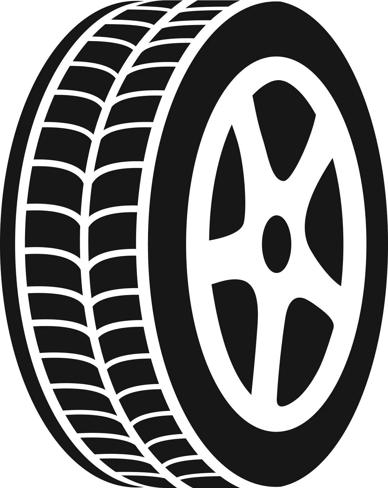 Tire Clipart Black And White Tire Icon Transparent