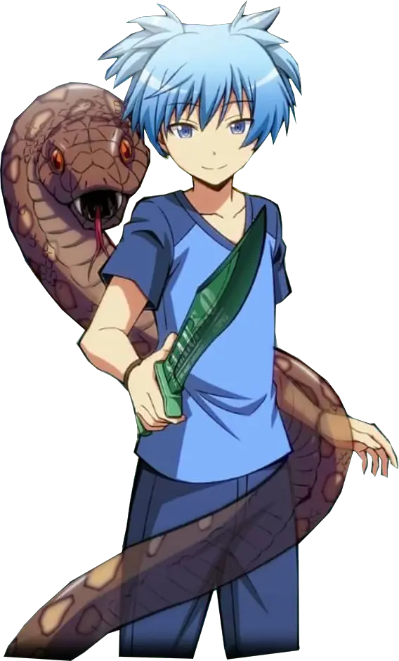 Transparent Nagisa Shiota Png Assassination Classroom Nagisa Snake