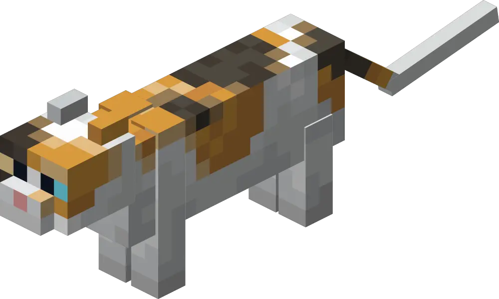 Minecraft Cat Minecraft 1.14 Calico Cat