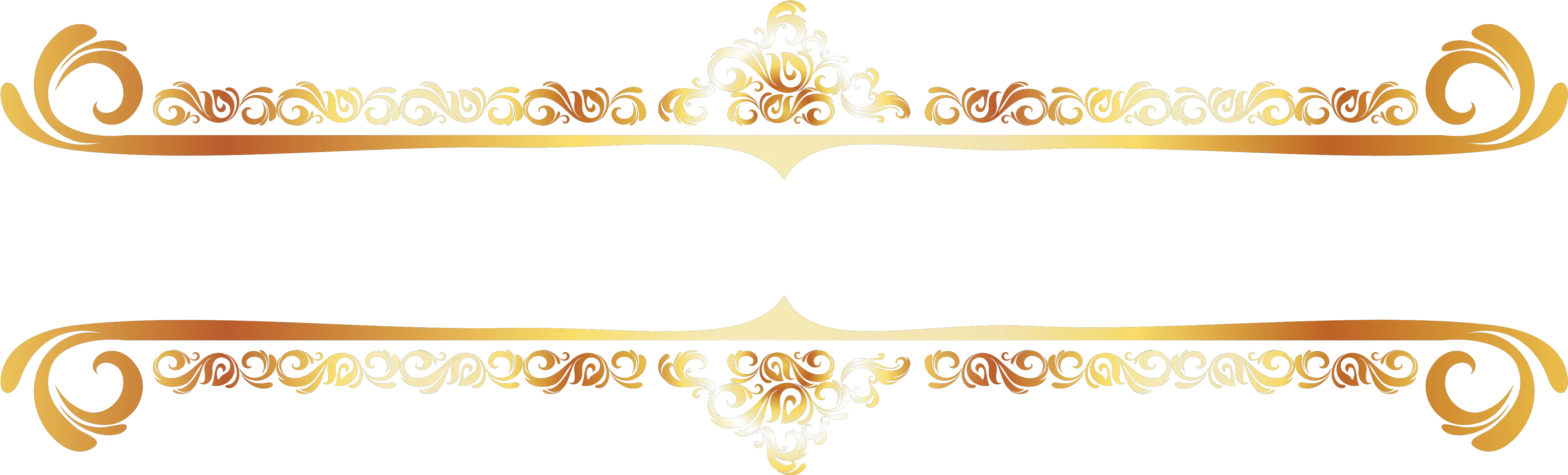 Transparent Gold Rush Clipart Border Gold Vector Png