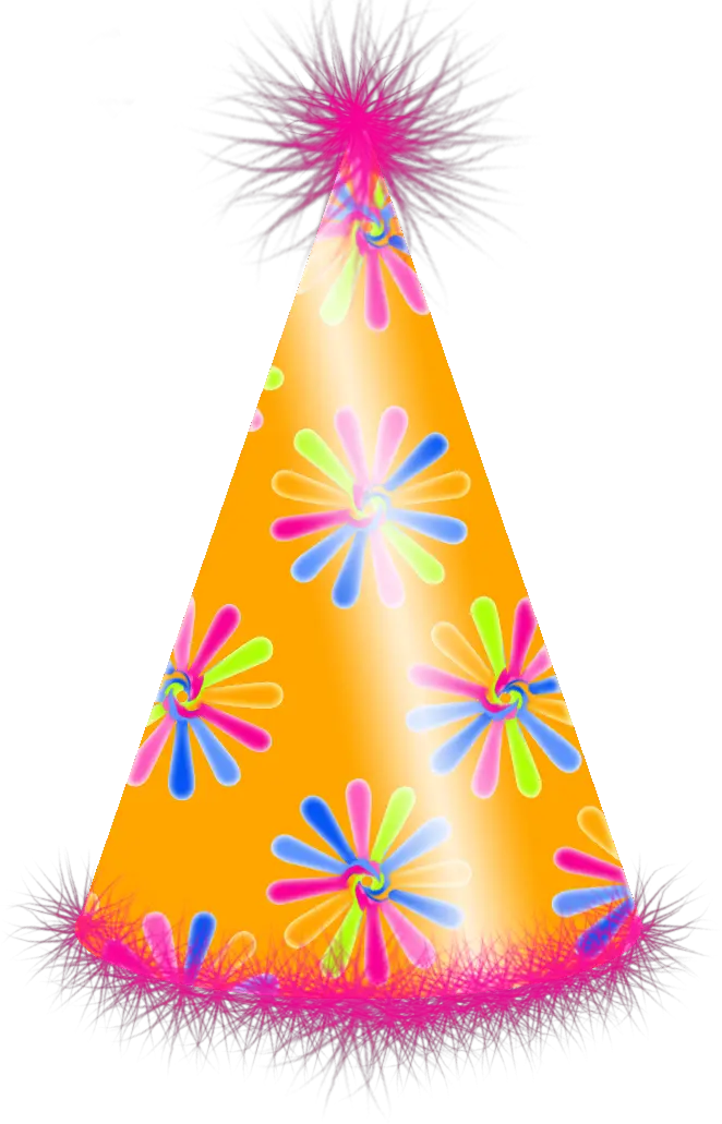 How To Make A Party Hat Transparent Background Birthday Cap Png