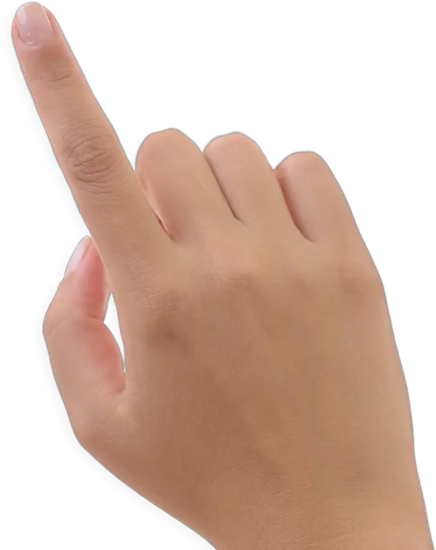 hand indexfinger pointing touching Transparent Background Finger Touch Png