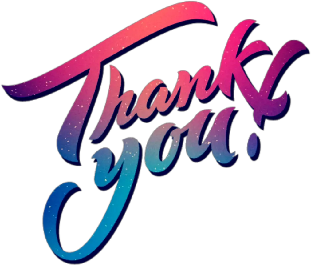 thanks thankyou thank You thank ty Calligraphy