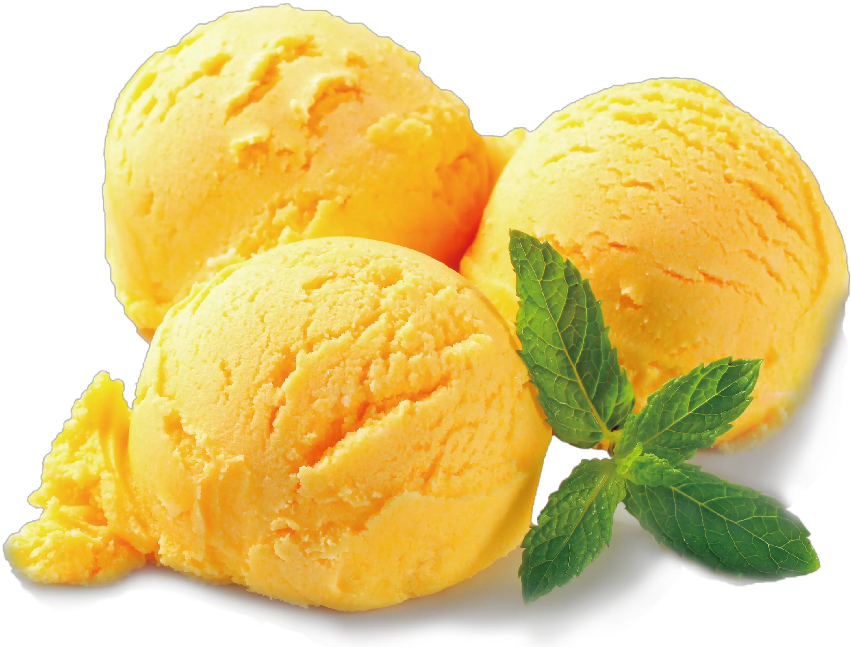 Mango Ice Cream Scoop