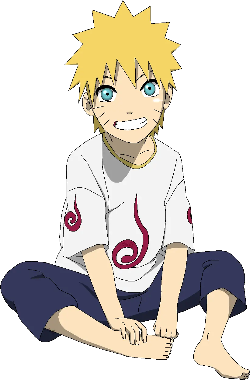 Kid Naruto Lineart Colored By Dennisstelly On Ⓒ Naruto Child