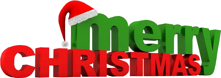 Merry Christmas Text Png In 3d Merry Christmas 3d Letters