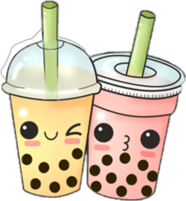 Transparent Bubble Tea Png Milk Tea Clipart