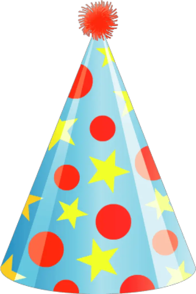 Transparent Party Hat Teacher Clipart Hatenylo Happy Birthday Hat Png