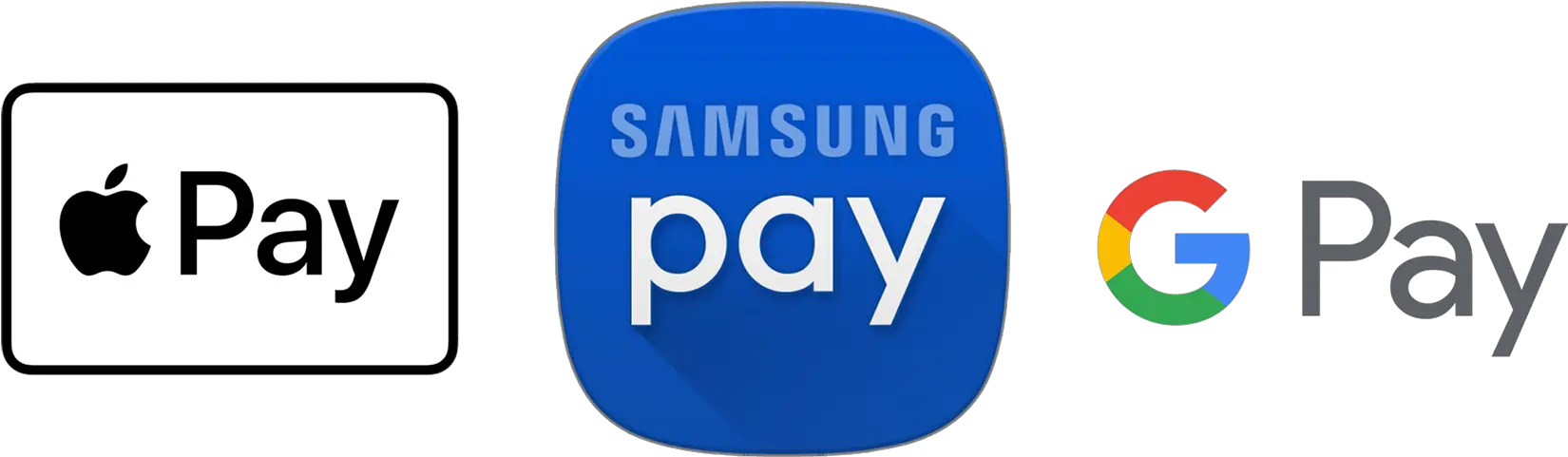 Apple Pay Samsung Pay Google Pay