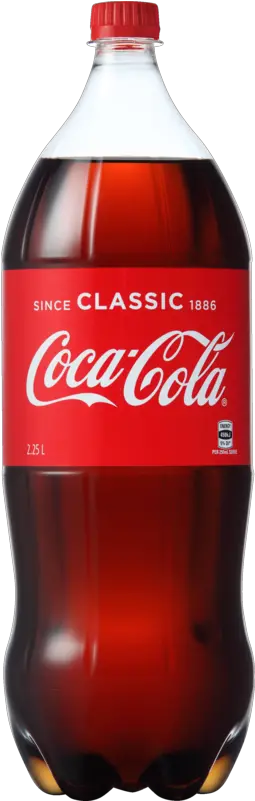 Coca Cola 2.25 Liter Bottle