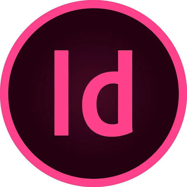 Adobe Indesign Logo Circle