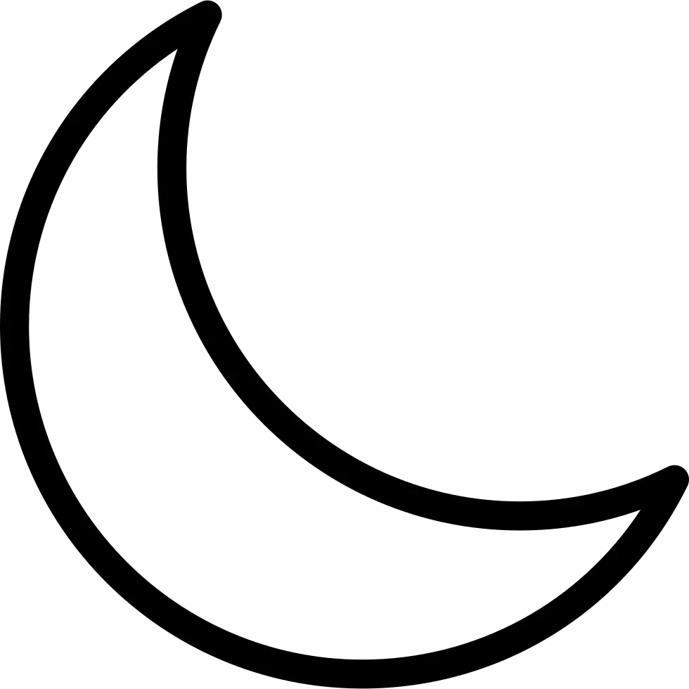 Crescent Moon Crescent Moon Icon Png