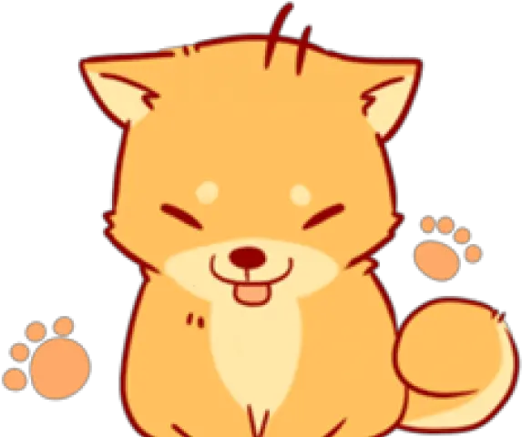 Shiba Inu Clipart Cute Anime Chibi Cute Kawaii Dog