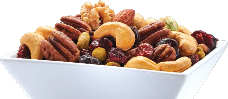 Bowl Of Mixed Nuts And Dried Fruits Mixed Nuts