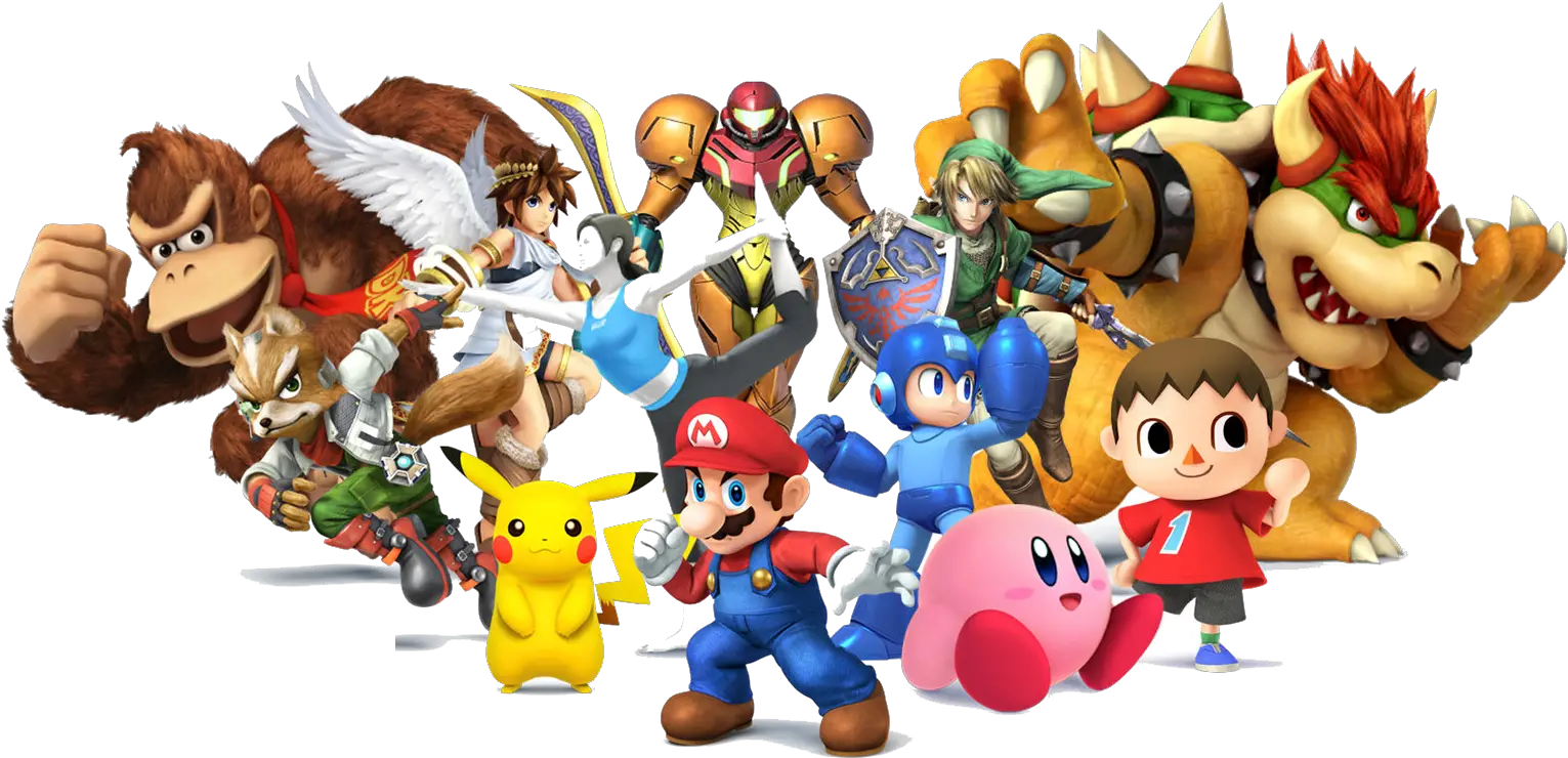 Nintendo Characters Png Super Smash Bros Characters Png