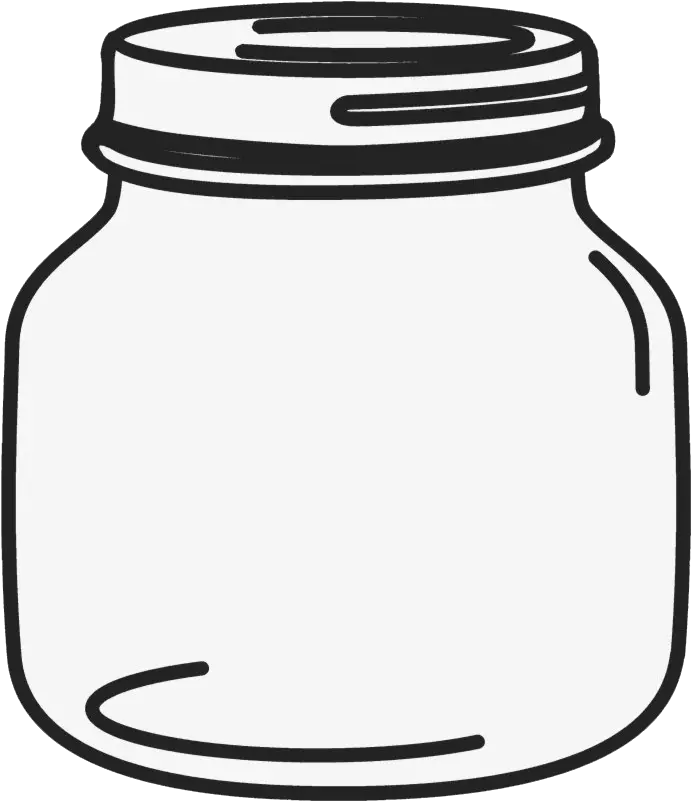 Empty Jar Png Image Mason Jar Clipart Png