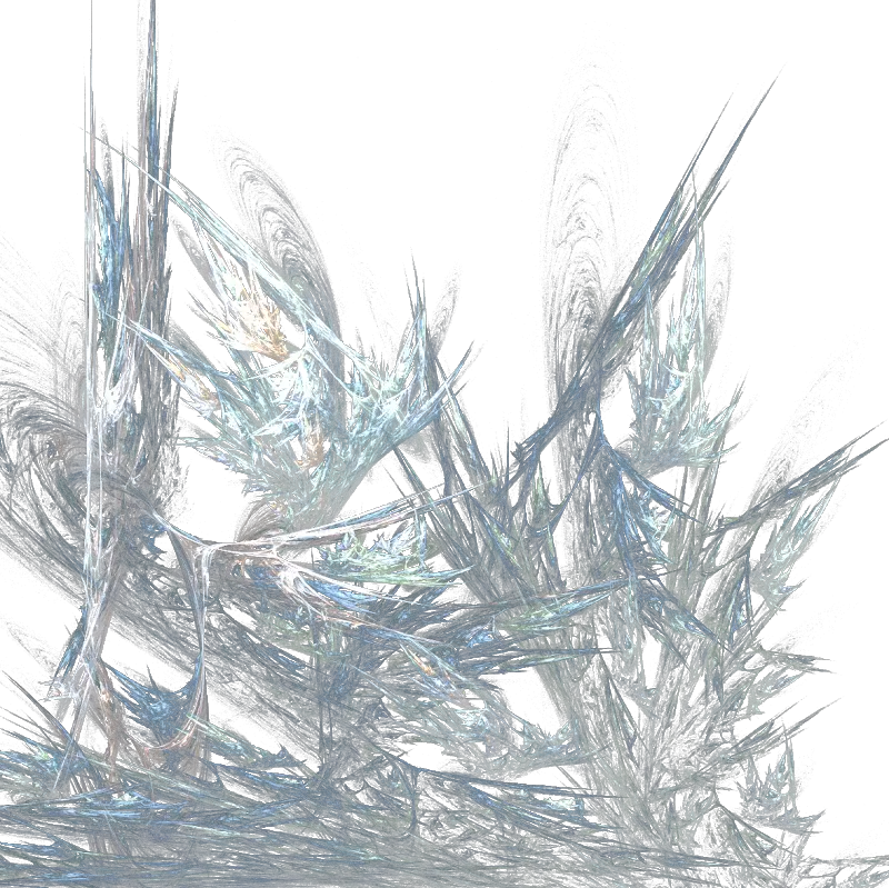 Ice Crystals Transparent Background