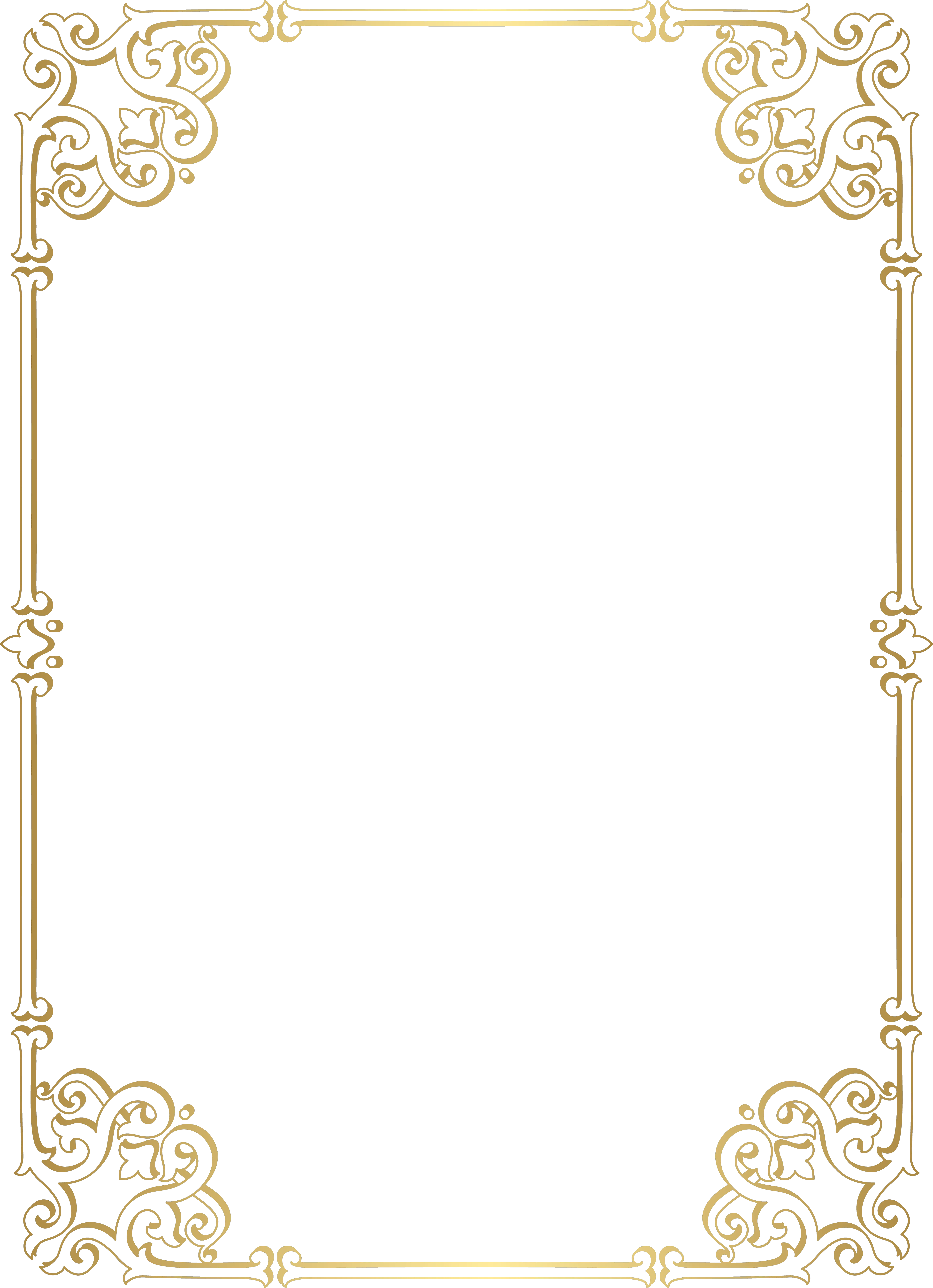 Transparent Decorative Shapes Png Certificate Of Appreciation Border Design