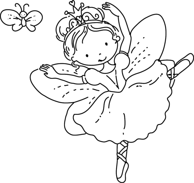 Fairy Princess Coloring Pages Princess Coloring Pages Png