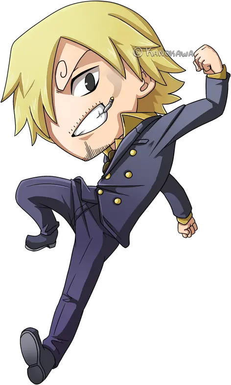 One Piece Chibi Transparent Png One Piece Sanji Chibi