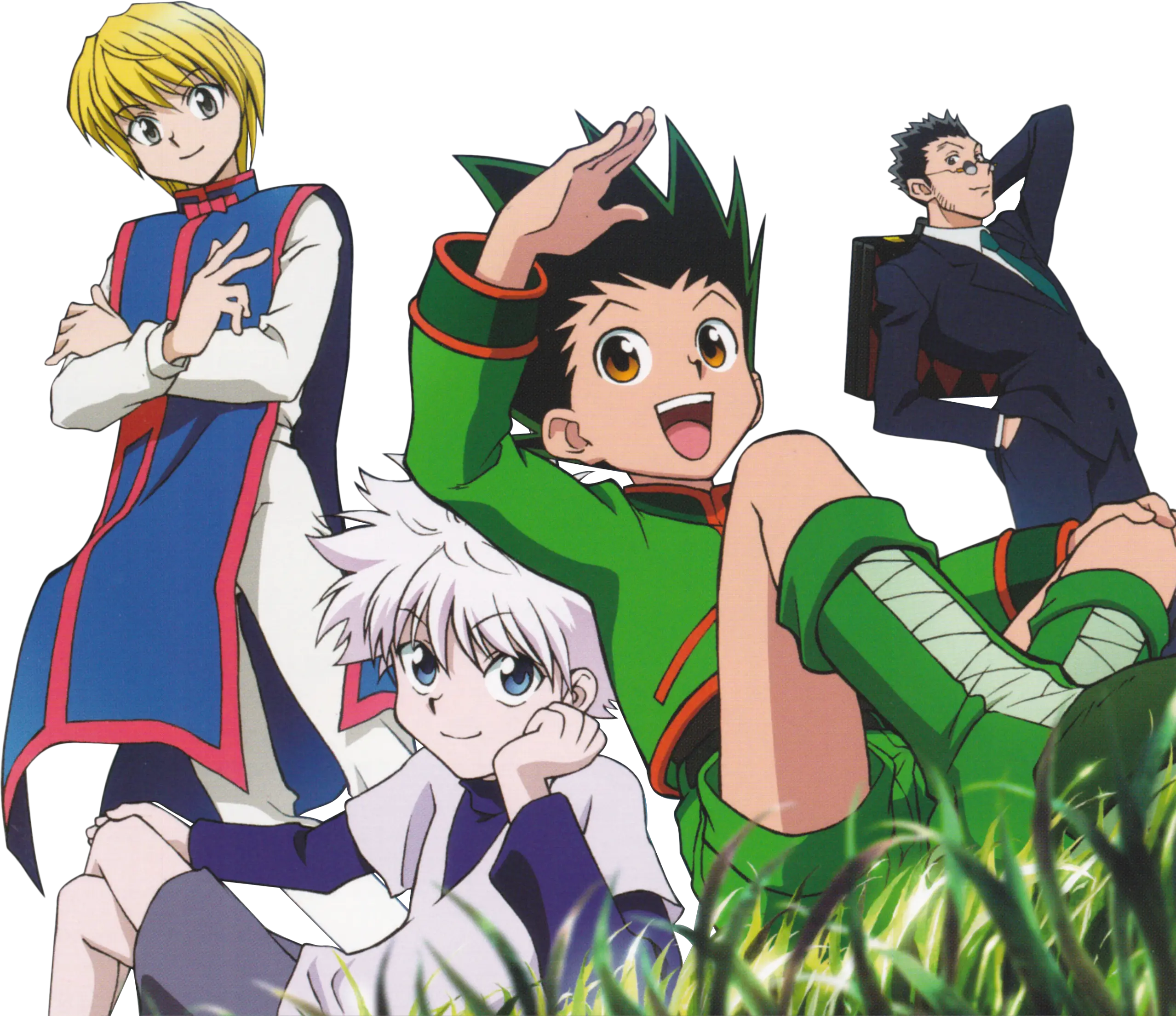 gonfreecs gon kurapikakurta kurapika killua killuazoldyck Hunter X Hunter Gon And Friends