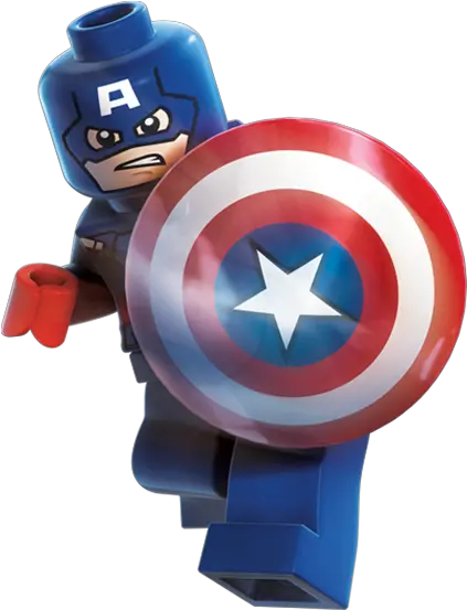 Captain America Lego Png Lego Marvel Super Heroes Png