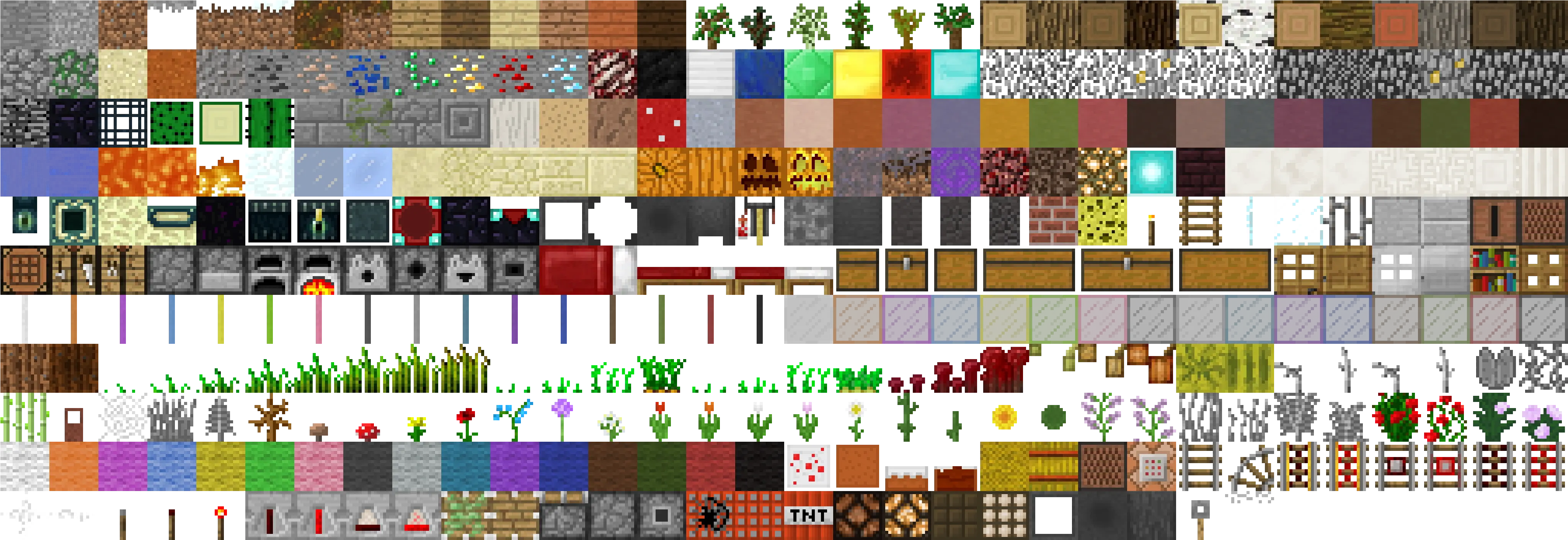 Transparent Png Pictures Minecraft Block Texture Sheet