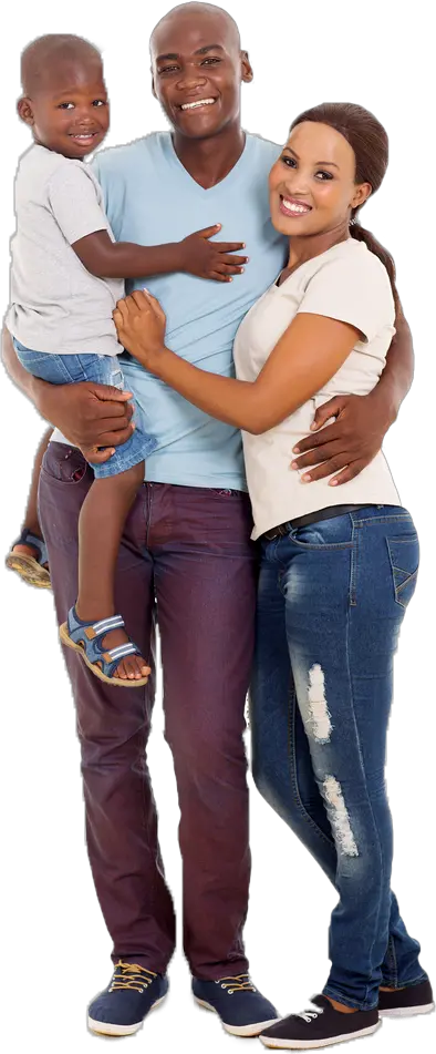 African American Family Png