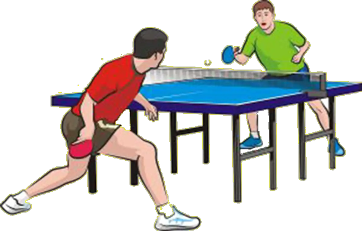 Transparent Play Tennis Clipart Play Table Tennis Png