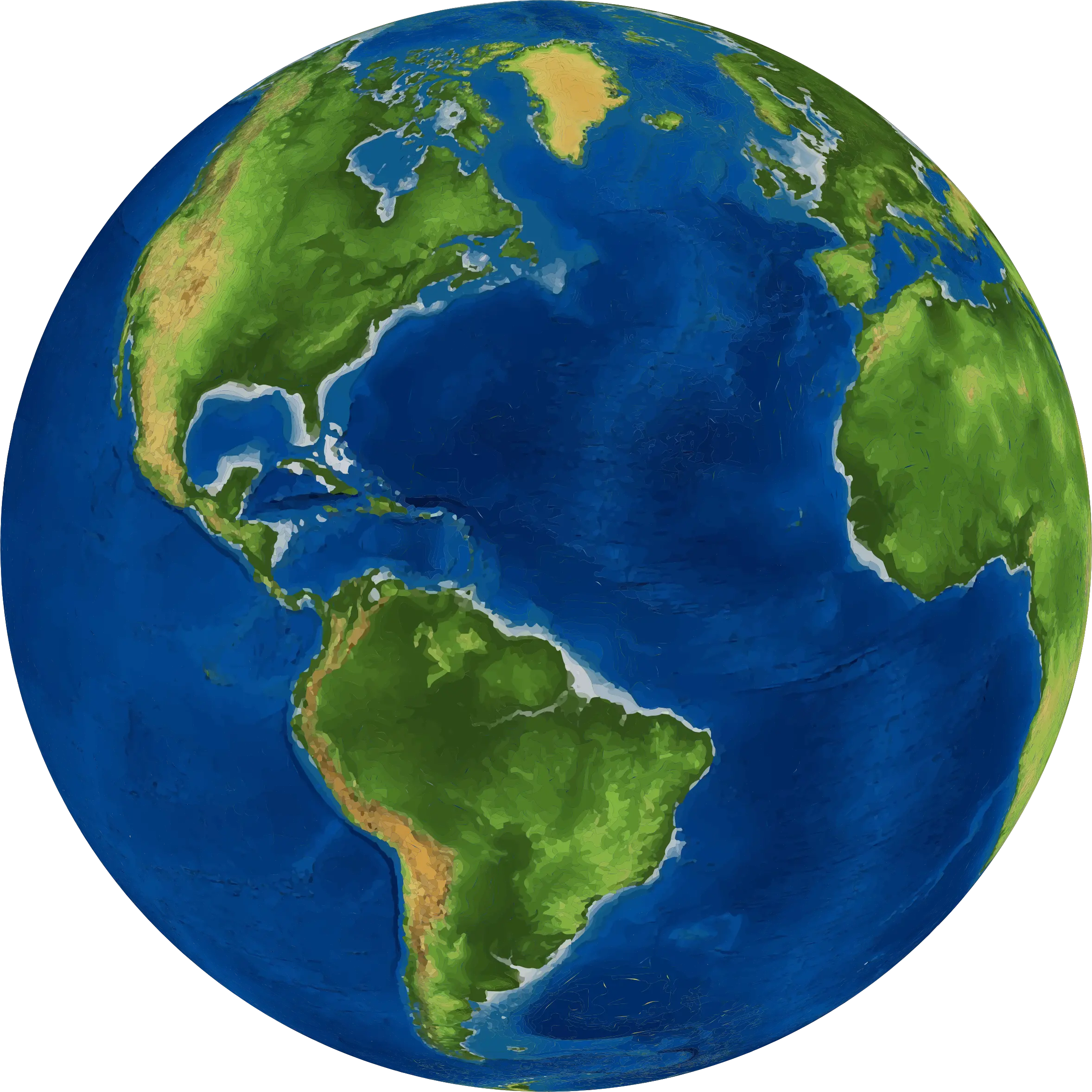 Earth Globe World Map World Earth