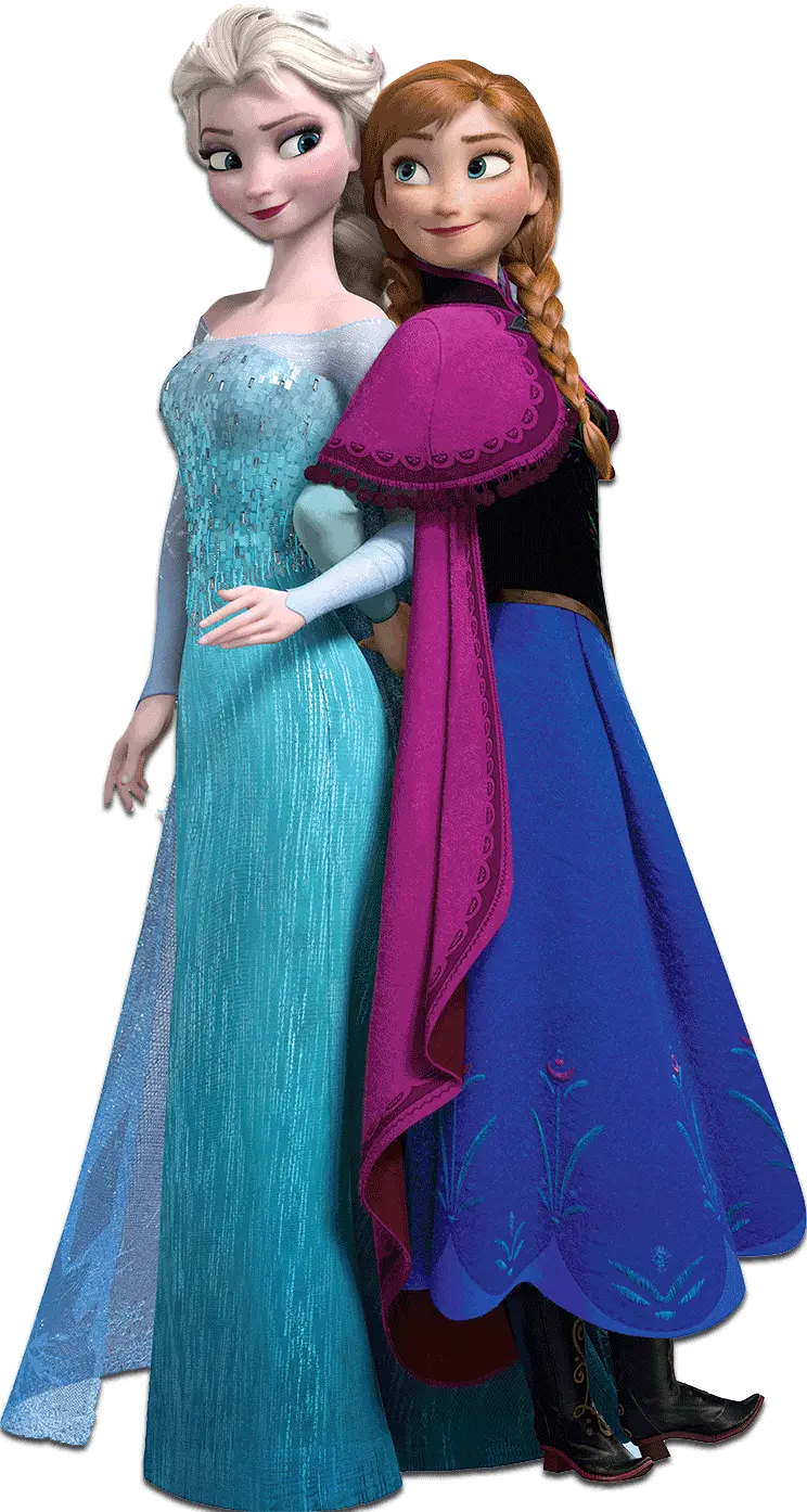 Elsa And Anna Frozen Png