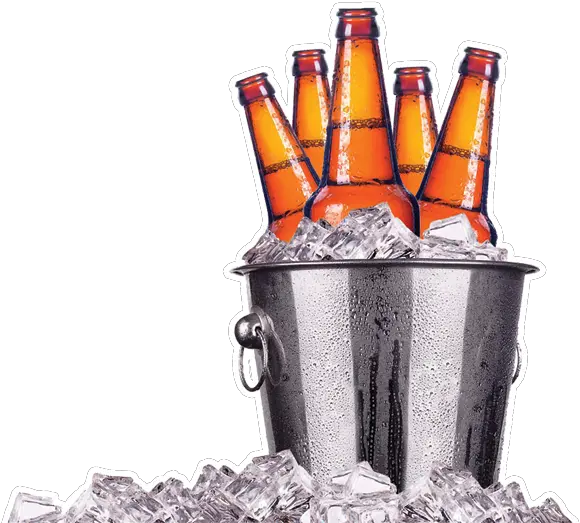 Photography Ice Royalty-free Beer Bottle Stock Clipart Beer Bucket Png