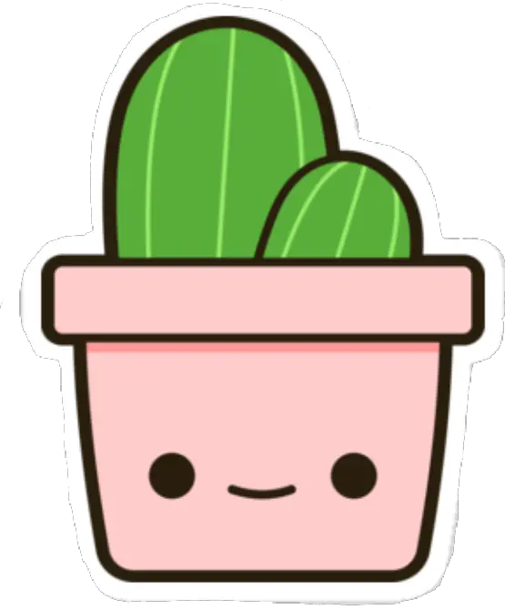 Cactus Clipart Kawaii Cute Cactus Png