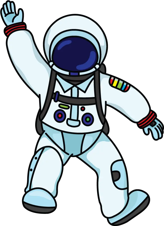 Drawing Area Astronaut Simple Cartoon Astronaut Png